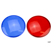 Waterway 3.5" and 5" Jumbo Light Coloured Lens Pair - Blue and Red