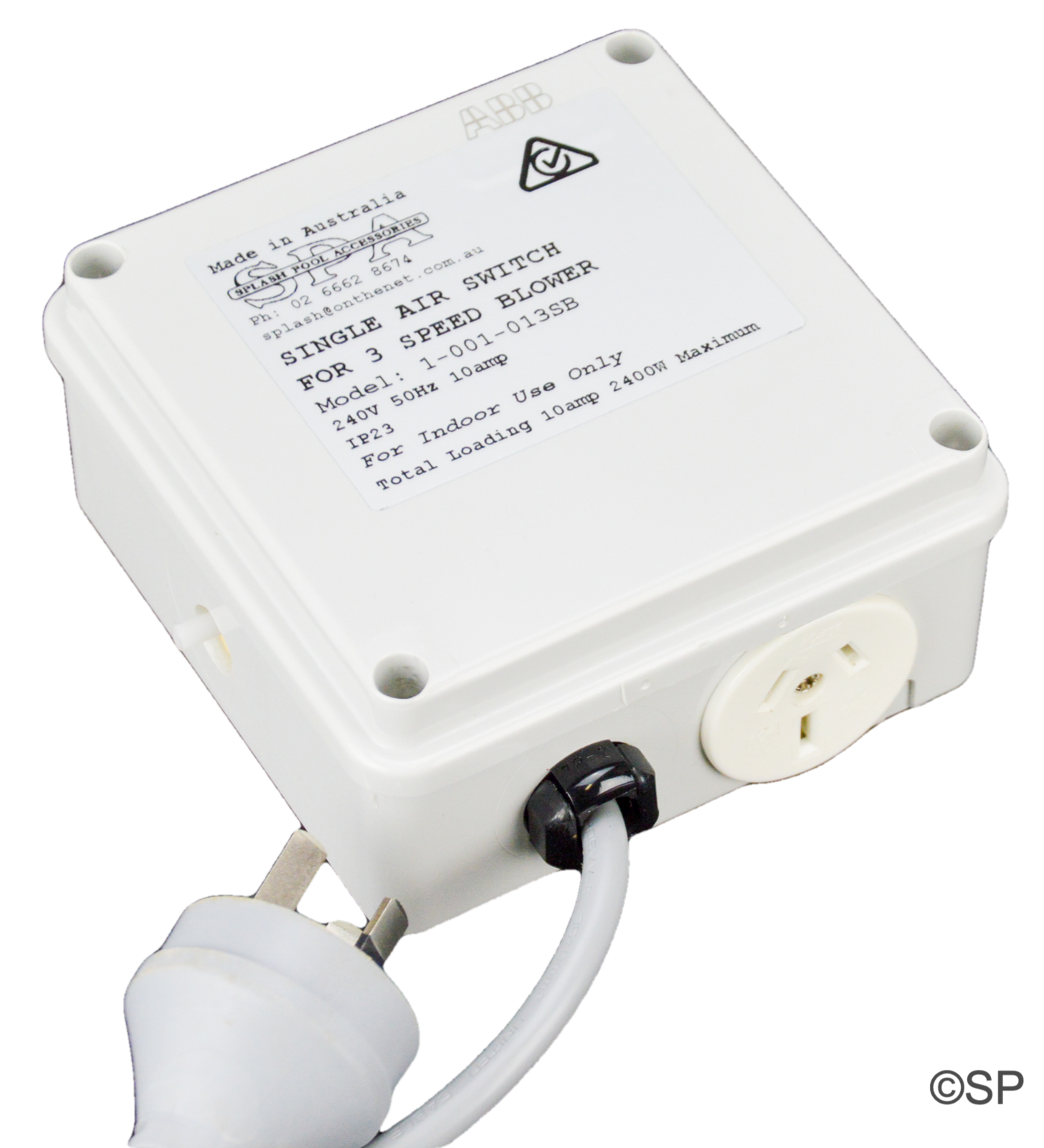 3 speed air switch air blower control spatex Australian importer