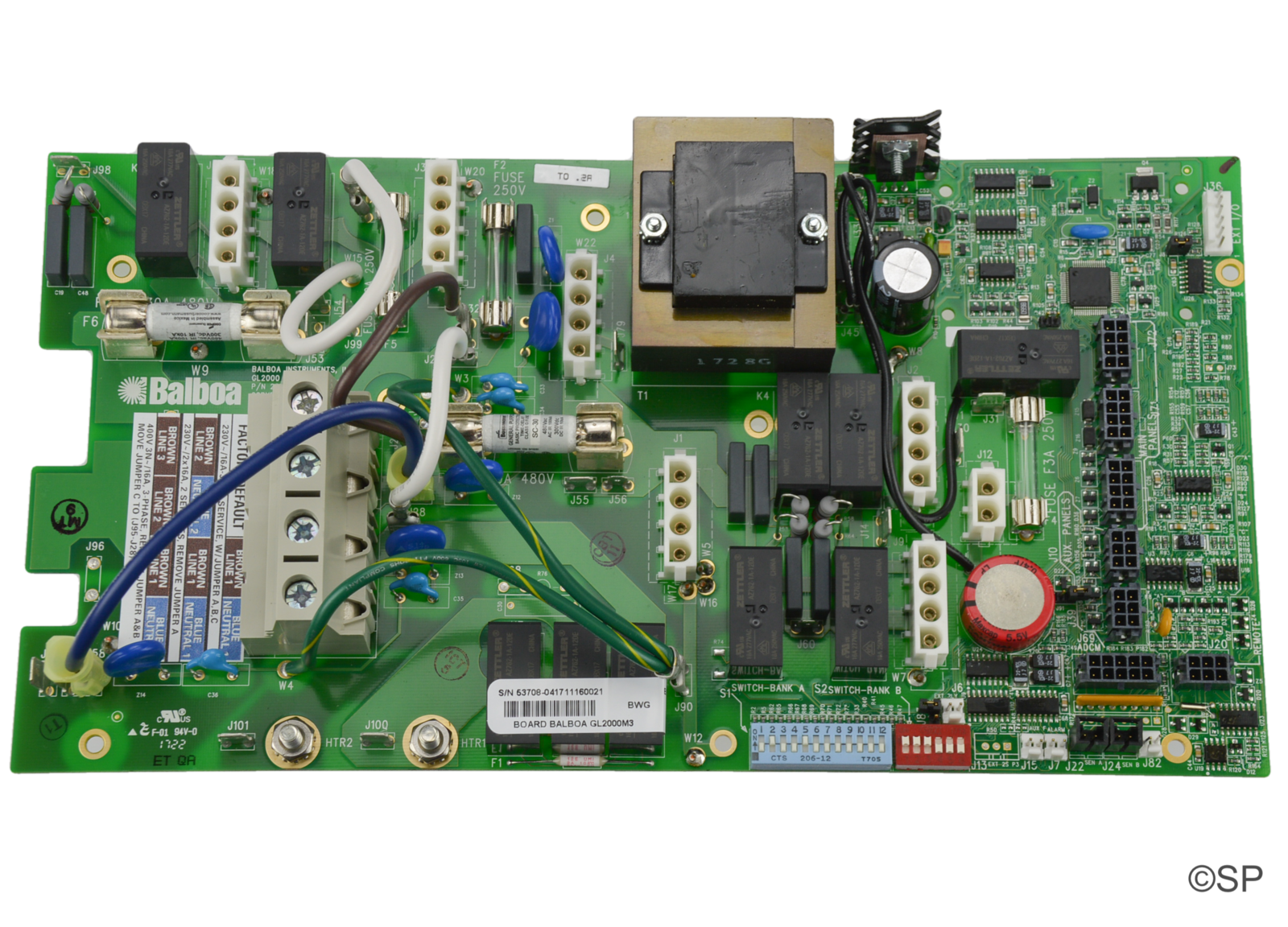 Balboa GL2001 spa circuit board - spatex - Australian importer