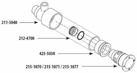 Waterway Poly Jet Straight Body Gunite Jet