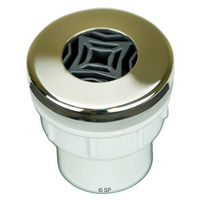 Skimmer vent - SS/Graphite grey straight body