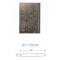 Spa Cabinet Panel / Skirt - 80mm wide x 10mm thick x 100mm long - Grey