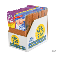 Spa Pad - crushed walnut spa cleaner pad - 25 unit display pack