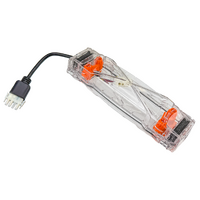 Overmoulded AMP 3 Core LC cord to standard AMP socket adapter kit