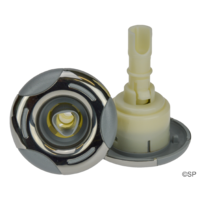 Artesian Spas Island Series 3" Helix Directional jet barrel w/stainless steel escutcheon