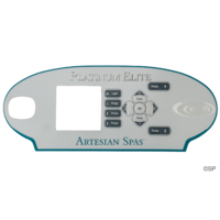 Artesian Spas Aeware In.K663 5 pump overlay decal