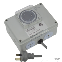Spa Airswitch - 15A double w/timeclock & premium air sensors