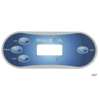 Balboa VL406T spa touchpad overlay decal