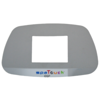 Balboa SpaTouch spa topside control - Trapezoid DECAL ONLY