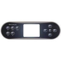 Balboa TP700 Touchpad Overlay Decal - 10 button - 3 pump
