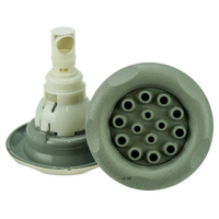 CMP 500 Series 5" typhoon jet internal - rotossage - 5 scallop Grey