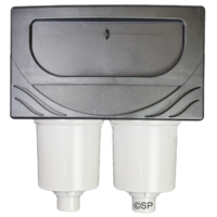 CMP Front Access Double Skimmer Filter Assembly - less cartridges