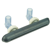 CMP 6" Crystal Waterfall - Graphite Grey