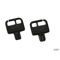Cover Lock Key - Pair - Black