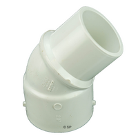 2.5" 45 degree street elbow