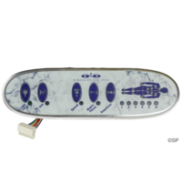 Dimension One Spas Gecko K-42 DJS Touchpad Panel - Marble
