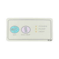 Davey Celsior series spa bath touchpad Decal only
