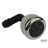 Edgetec "O2" Air Injector - Graphite Grey w/stainless steel escutcheon