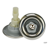 Edgetec Excess 84mm Spa Pool Jet Barrel - Twirl Directional - Stainless Steel