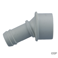 Edgetec 3/4" B x 25mm Spigot 30 degree angled barb adaptor