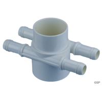 Edgetec 4 port 'H' manifold 3/4" B x 2"S x 2" Spg