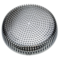 Edgetec Flexi-Flange Spa Bath Suction COVER ONLY - 192 lpm rated - Chrome