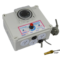 Spa Gas Controller 10A w/double airswitch & timer