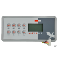 Gecko / Spa Builders TSC-8 / K-8 Panel - 8 button, 2 Pump