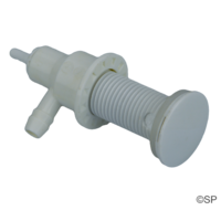 G&G Industries Balboa Slotted Air Injector Assembly - Long Body - White