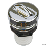 Hydroair 1" Top Draw Air Control - Stainless Steel