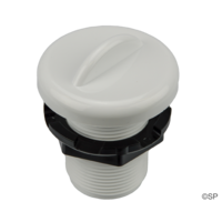 Hydroair 1" Top Draw Air Control - White
