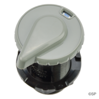 Hydroair 1" Slimline Tear Drop Air Venturi Control - Grey