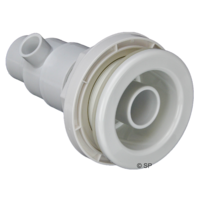 Hydroair VSR Whirlpool / Swim Jet Assembly w/ 1" nozzle - White