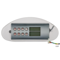 Hydroquip / Pentair Maax Spa, Southwest Spa & Sierra Spa HT-2 8 Button Crescent Touchpad