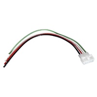 AMP 4 pin / 4 wire Female Socket with cable and Quick Connects - suits 2 speed pumps