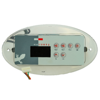 Gecko / Hydroquip / Pentair K-35 Touchpad with Oval shaped Placard & Gasket