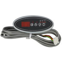 Hydroquip ECO-2 4 Button small Oval Topside Panel Touchpad