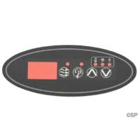 Hydroquip ECO-1 4 Button Overlay Decal