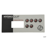 Hydroquip ECO-3 6 Button Overlay Decal