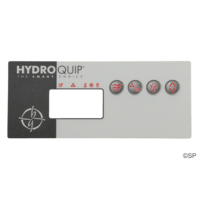 Hydroquip ECO-8 4 Button Rectangler Topside Panel Touchpad Overlay Decal
