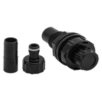 LVJ 3/4" Economy Drain Valve - Black