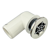 LVJ 1" Drain - Stainless Steel / Black