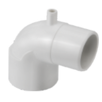 40mm / 1.5" Street Elbow with ⅜" barb take off
