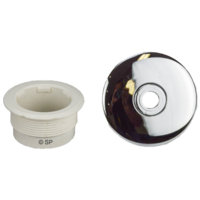 Markon Flush Super Low Profile DOME Maxxum Caroma / Stylus Clip In Jet - Chrome