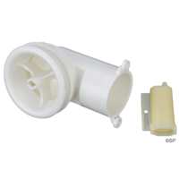 Markon Suction Body - 90 Elbow, 40mm Slip - SafeFlo