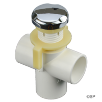 Markon Diverter Valve 1" - 3 Scallop - Chrome