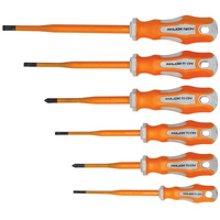 Major Tech KTK0306 6 pce 1000v Slimline Insulated Screwdriver Set for Spa Technicians