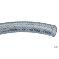 Reinforced 3/4" Clear Braided Spa Tubing / Hose - 20m roll