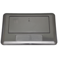SP Wide Mouth Weir Door/Frame Assembly - Charcoal