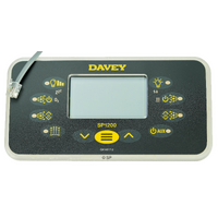 Davey Spaquip Spa Power 1200 Rectangular Touchpad